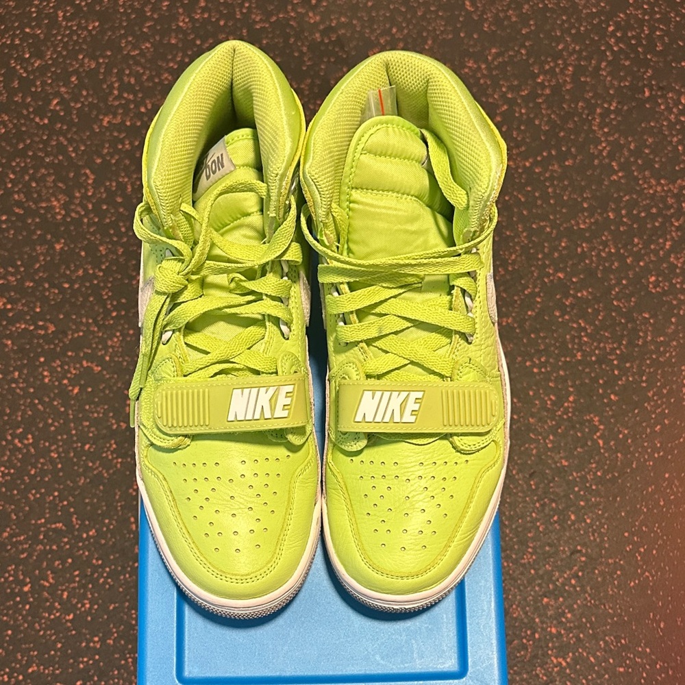 Nike Air Jordan Neon Green Sneakers
